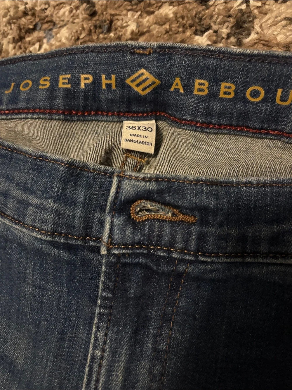 Men’s Blue Stretch Slim Jeans